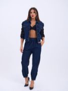 6627 KOT PANTOLON-MAVİ resmi